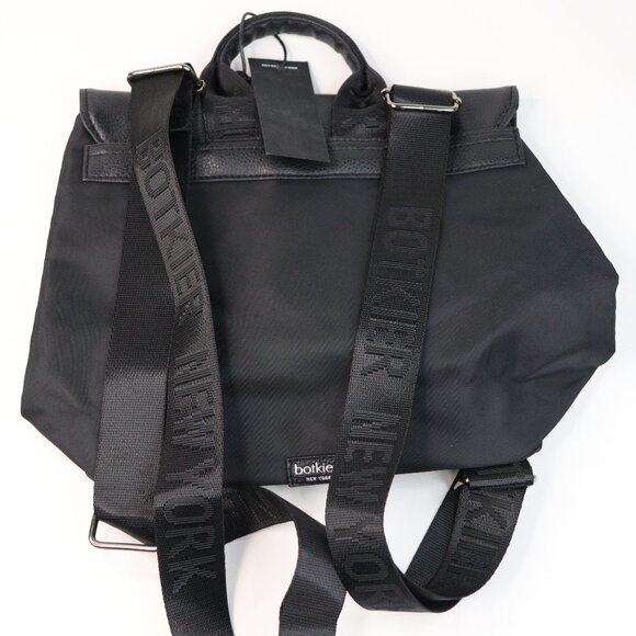 Botkier New York Women's Black Casual Travelling Mini Nylon Back Pack New - Picture 4 of 8